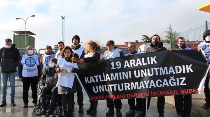 ‘Hayata Dönüş Operasyonu’nu Ümraniye Cezaevi’nin önünde protesto edildi