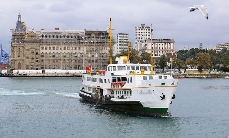 İstanbul'da bazı vapur seferleri iptal