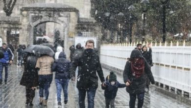 İstanbul'da kar yağışı için saat verildi