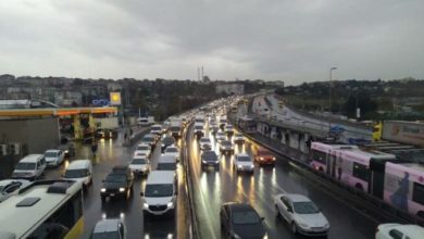 İstanbul'da trafik felç oldu!