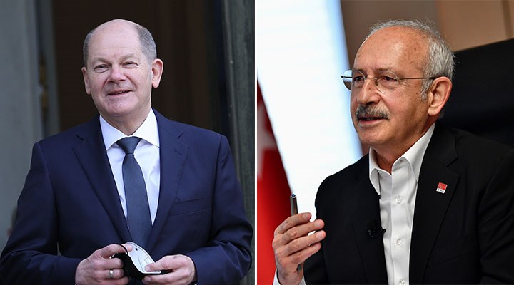 Kılıçdaroğlu'ndan Olaf Scholz'a Almanca mesaj