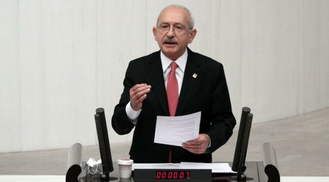 Kılıçdaroğlu'ndan TBMM'de sert konuşma
