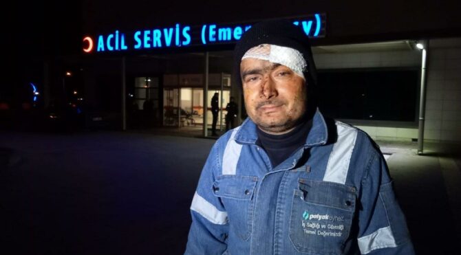 Madendeki patlamada yaralanan işçi: Saniyelik bir olaydı
