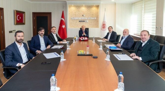 Memur-Sen, Bakan Bilgin'le Görüştü
