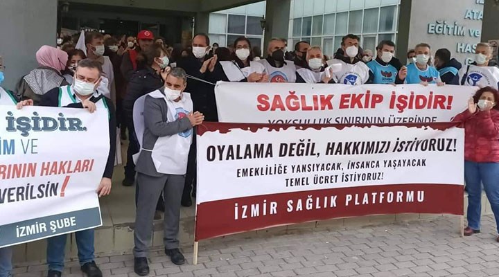 Sağlık emekçileri g(ö)revde: İktidar bizi işimizle tehdit ediyor