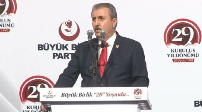 BBP Lideri Destici'den Cumhur İttifakı açıklaması