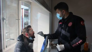 Bulgarlar, Edirne'de PCR testi yaptırıyor