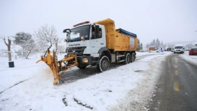 Denizli'de yollar ulaşıma kapandı