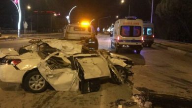Edirne’de korkunç kaza: Bir kişi yaşamını yitirdi, 3 yaralı