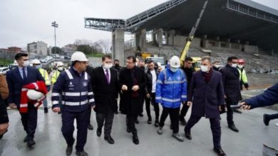 Ekrem İmamoğlu ve Hasan Tahsin Usta'dan örnek ziyaret