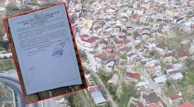 Elazığ'da vatandaşlar evlerinden zorla çıkarılacak