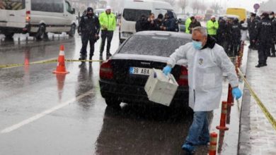 Eşine tacizden yargılanan şahsı adliye çıkışı vurdular