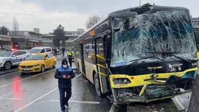 Fatih'te İETT otobüsleri çarpıştı: 8 yaralı