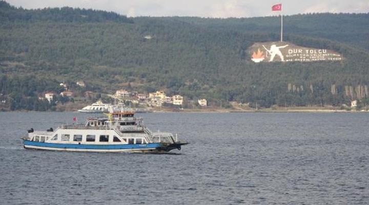 Gökçeada feribot hattında yarınki sefer iptal