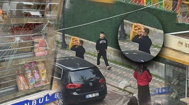 Halk Ekmek büfesine saldırı düzenlendi!