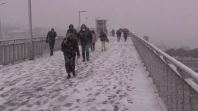 İstanbul'da kar her yeri beyaza bürüdü