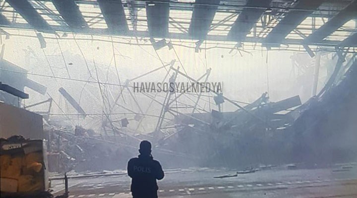 İstanbul Havalimanı’nda çöküntü meydana gelmiştir