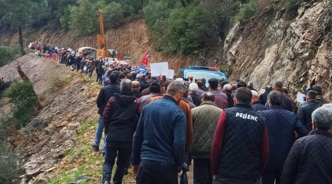 Kartal Dağı'ndaki vatandaşların direnişi geri adım attırdı