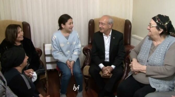 Kılıçdaroğlu'ndan imam hatipli Beray Naz'a ziyaret