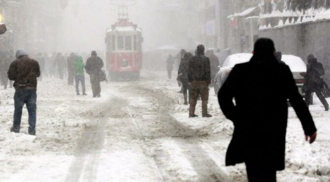 Meteoroloji'den İstanbul için 'turuncu' uyarı