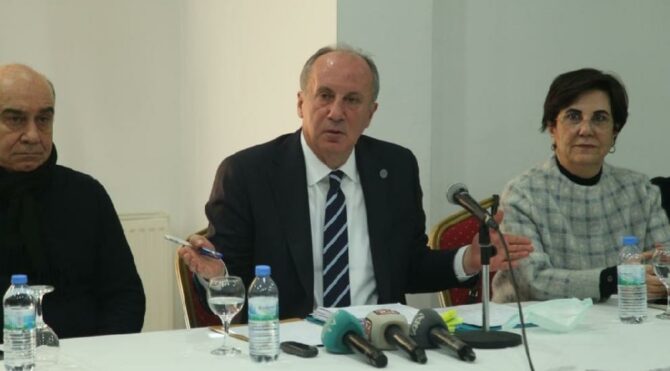 Muharrem İnce: Yaşanan yoksulluk akılsızlığı beceriksiz yönetimin eseridir