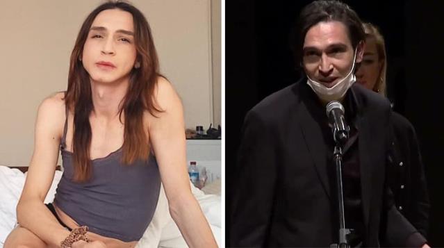 Trans birey oyuncu Ahmet Melih Yılmaz'ın ödül törenindeki sözleri tekrar gündemde