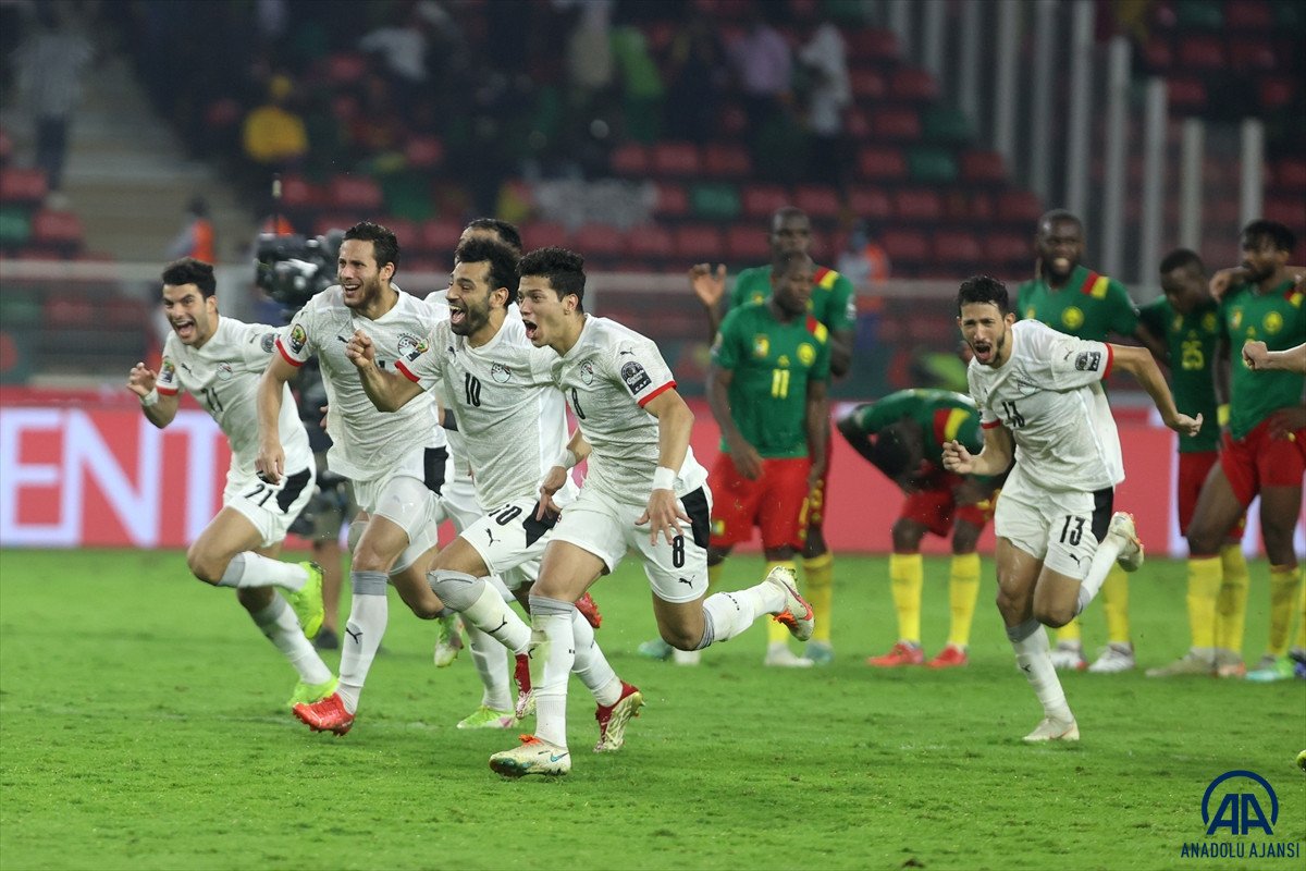Afrika Uluslar Kupası nda Kamerun u yenen Mısır finalde #3