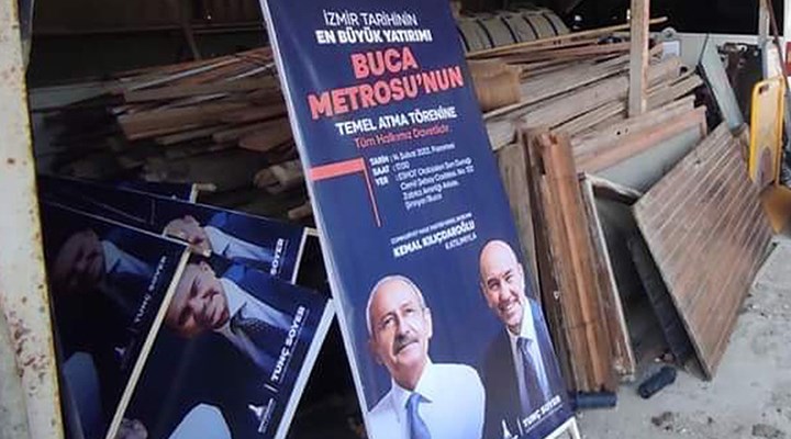 AKP'li belediye, Kılıçdaroğlu afişlerini toplattı