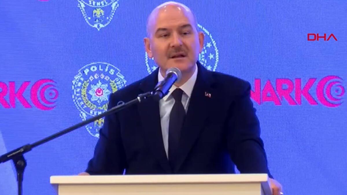 Bakan Soylu'dan uyuşturucu operasyonları açıklaması