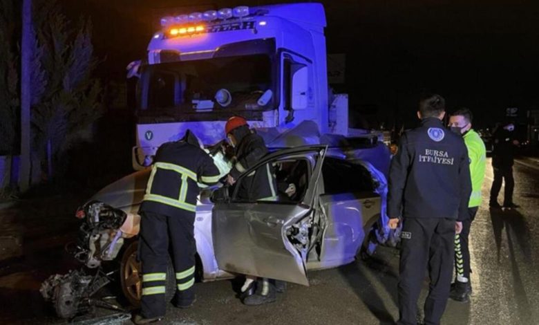 Bursa'daki korkunç kazadan acı haber geldi