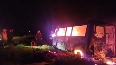 Datça'da minibüste çıkan yangın: 1 ölü!