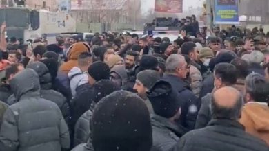 Doğubayazıt'ta elektrik faturası protestosu