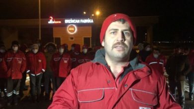 Erzincan Kızılay Maden Suyu işçileri hak arayışında