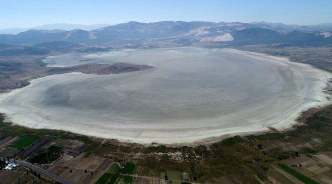 Göller Yöresi'nde 10 bin kilometrekare sulak alan yok oldu
