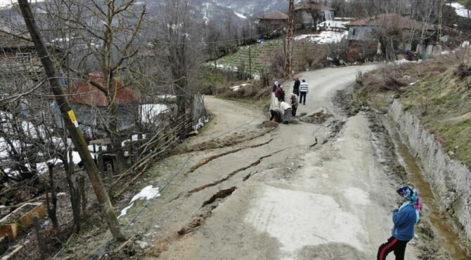 Heyelan bölgesinde tahliye edilen ev sayısı yükseliyor