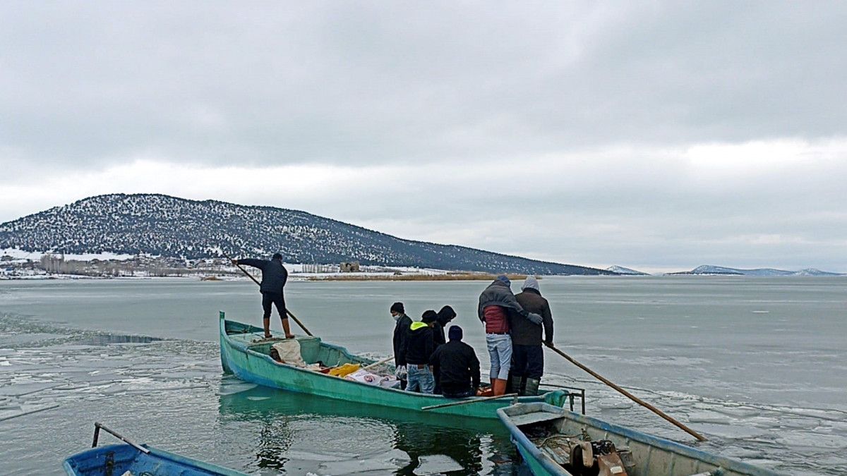 Isparta da Mada Adası nda zorlu yaşam mücadelesi #1