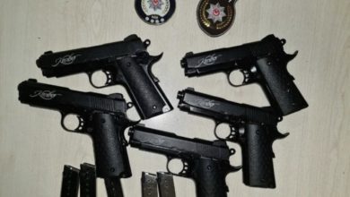 İzmir'de bekçilerden kaçan kişiden 5 silah çıktı