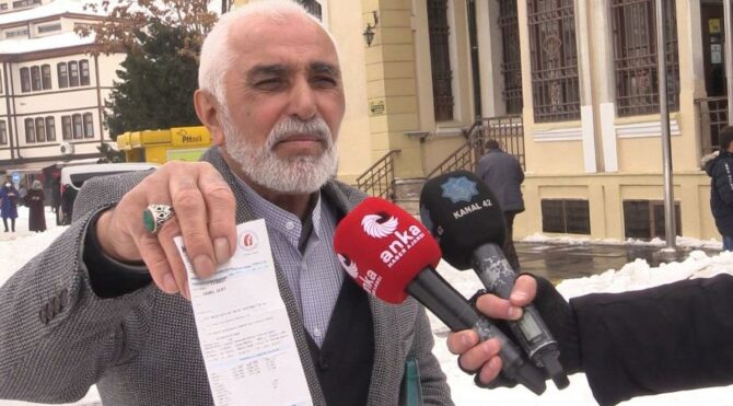Konya'da yaşayan emeklinin 'maaş' isyanı