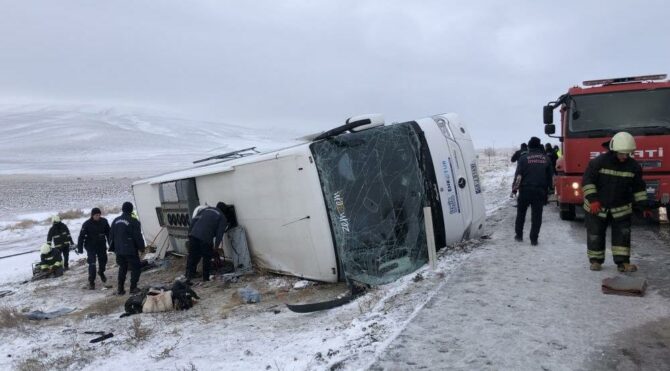 Konya’daki tur otobüsü kazasında şoföre tutuklama