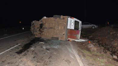 Urfa'da korkunç kaza: 13 kişi yaralandı