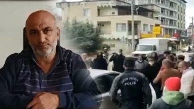 Zamları protesto etmek isteyen muhtara gözaltı!