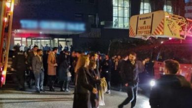 Ankara Barosu avukatlarının bulunduğu otelde yangın
