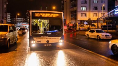 Ankara'da 24 saat ulaşım hizmeti yeniden başlatılıyor