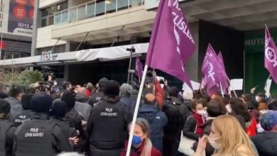 Ankara'daki 8 Mart eylemine polis müdahalesi