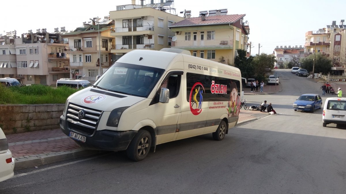 Antalya da hurda motosikletiyle kaza izlerken polise yakalandı #9