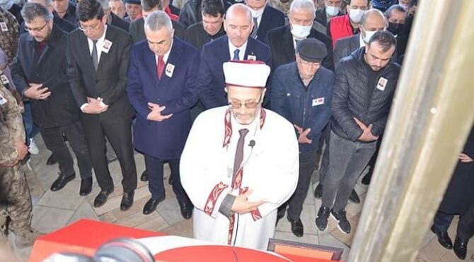 Aydınlı şehide gözyaşları içinde son veda!