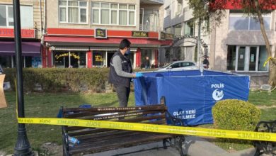 Çorlu'da parkta erkek cesedi bulundu