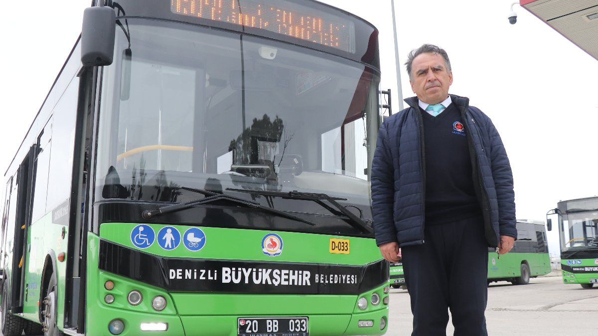 Denizli'de bayılan yolcuyu hastaneye yetiştirdi