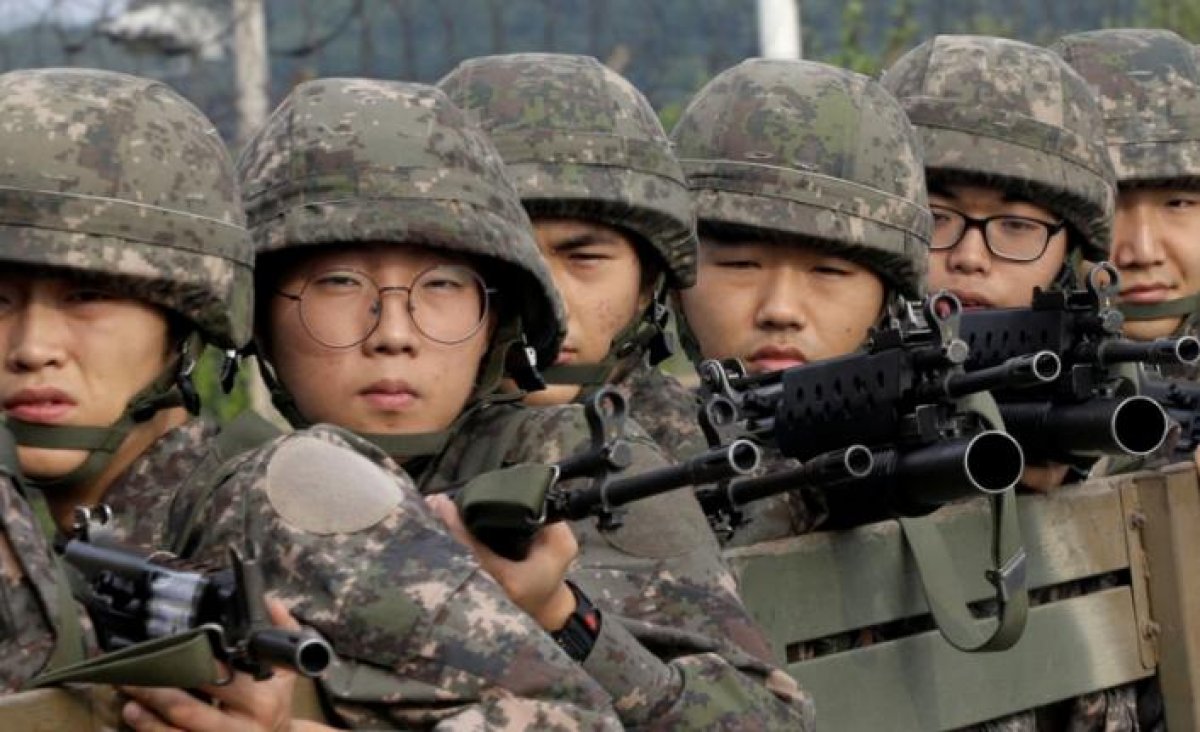 Güney Kore tugay düzeyinde ilk 'savaş simülasyonlu' tatbikat gerçekleştirdi #1