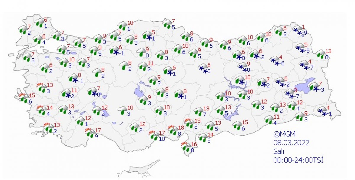 İstanbul a kar yağışı uyarısı #2